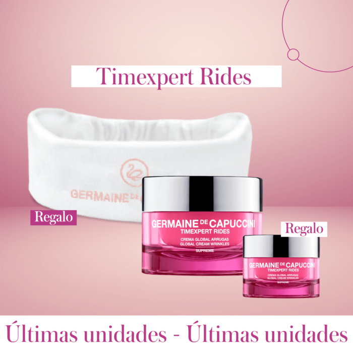 TRAVEL SIZE+ HEAD BAND: Crema global arrugas supreme (50ml) + Obsequio crema global supreme (15 ml) + Obsequio head band